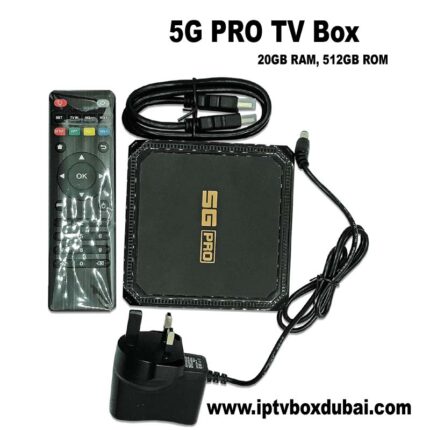 5G PRO Android TV Box 20GB RAM,512GB ROM