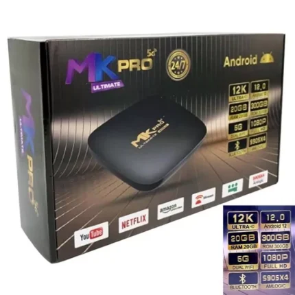 MK Pro Ultimate android TV Box 12K UHD Dubai